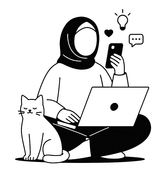 Illustration of Arifa Parvin